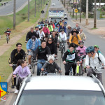 Passeio Ciclístico reúne famílias no dia do trabalhador